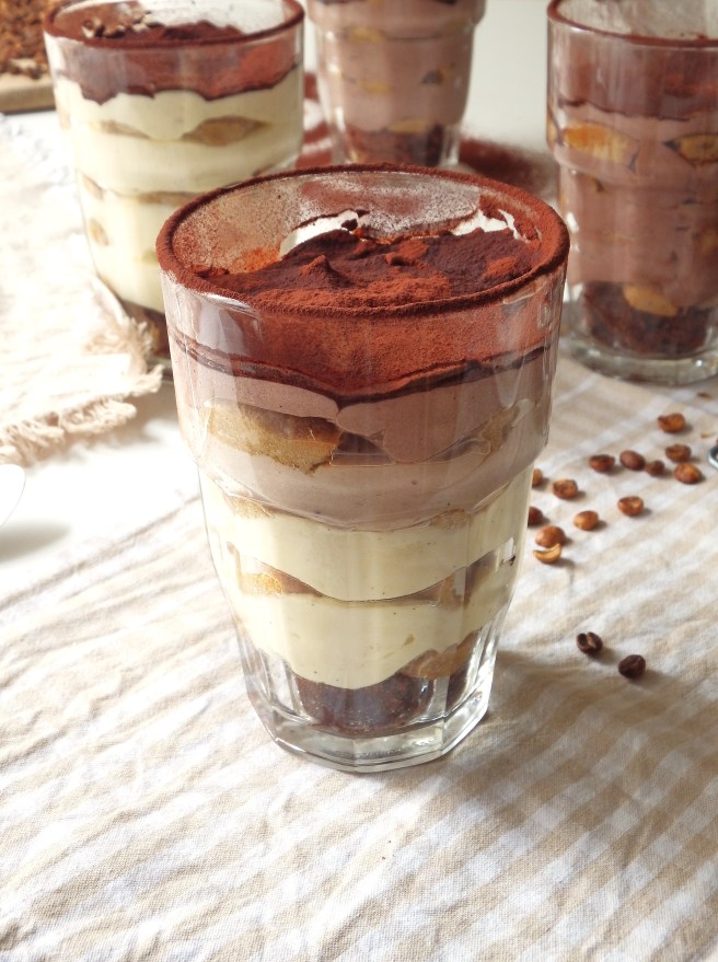 Tiramisu original dégradé, au café, vanille et cacao de Madamcadamia