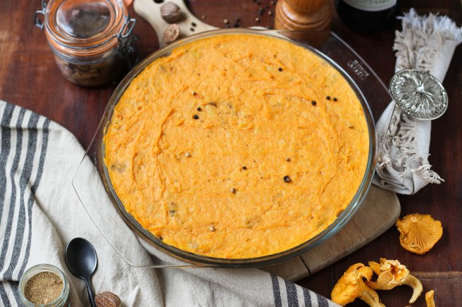 Hachis parmentier végétarien à la patate douce