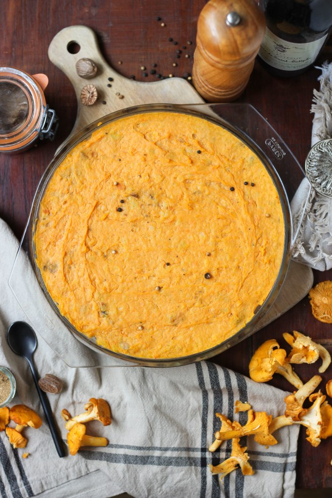 Hachis parmentier végétarien à la patate douce