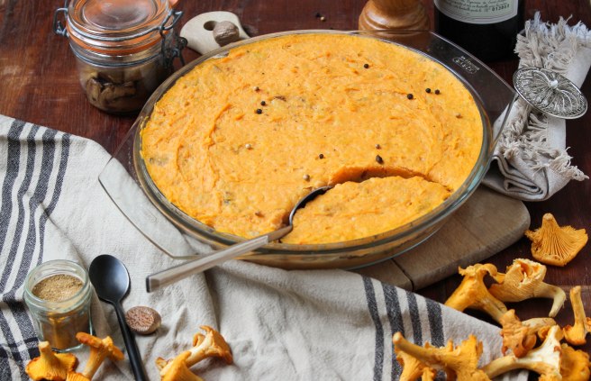 Hachis parmentier végétarien à la patate douce