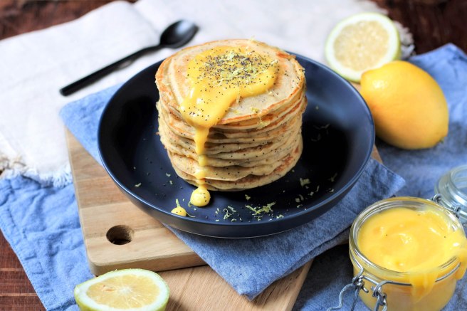 Pancakes citron et pavot
