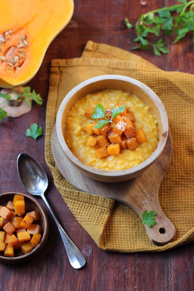 Risotto d'automne à la butternut - photography
