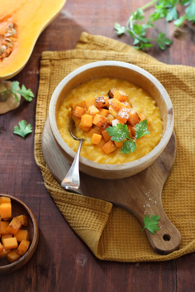 Risotto d'automne à la butternut - photography