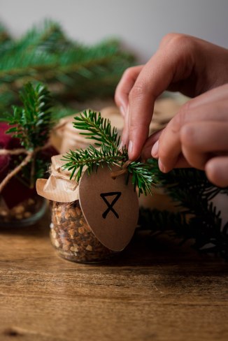 Calendrier de l'avent gourmand 2019 zéro déchet et réutilisable - DIY food photography