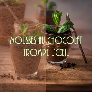 Recette de mousses au chocolat trompe-l’œil en jardinières (spécial Pâques)