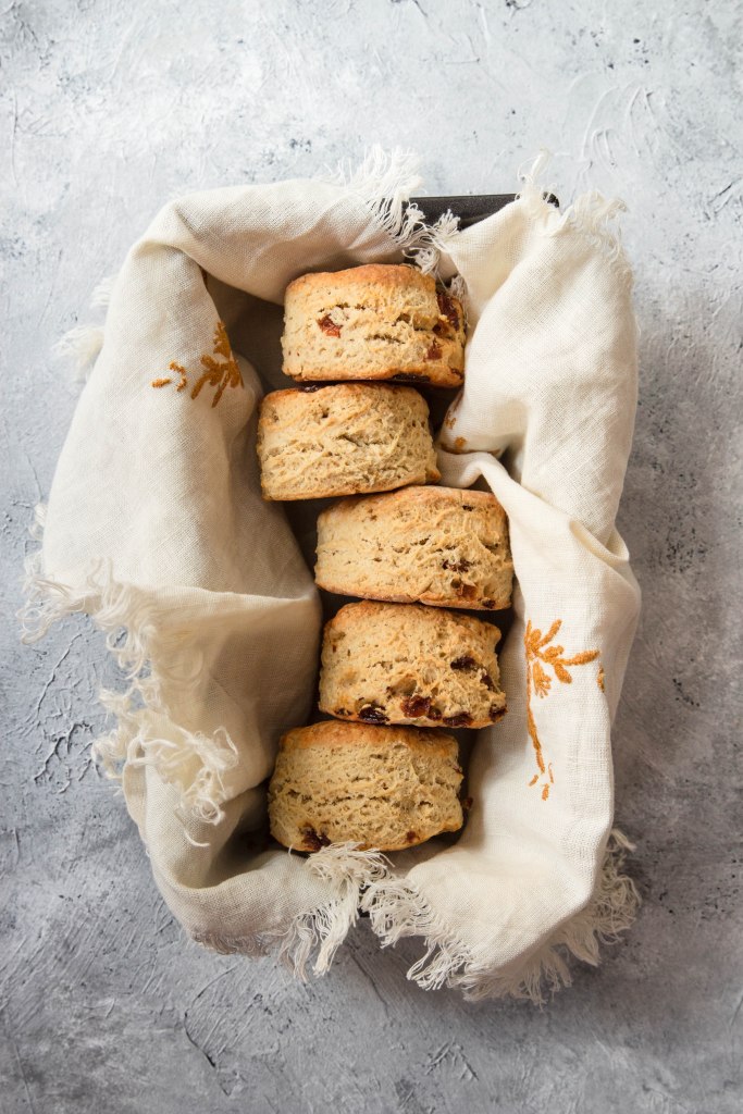 Scones anglais au thé Earl Grey - photography