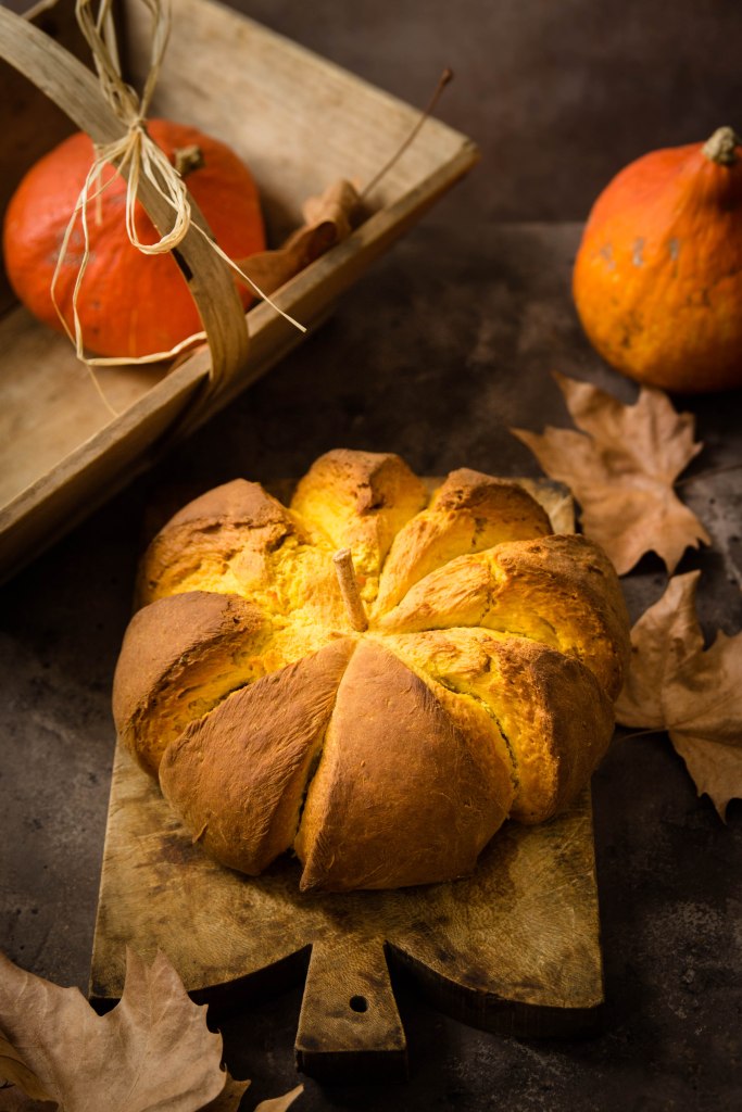 La brioche citrouille à la courge - photography