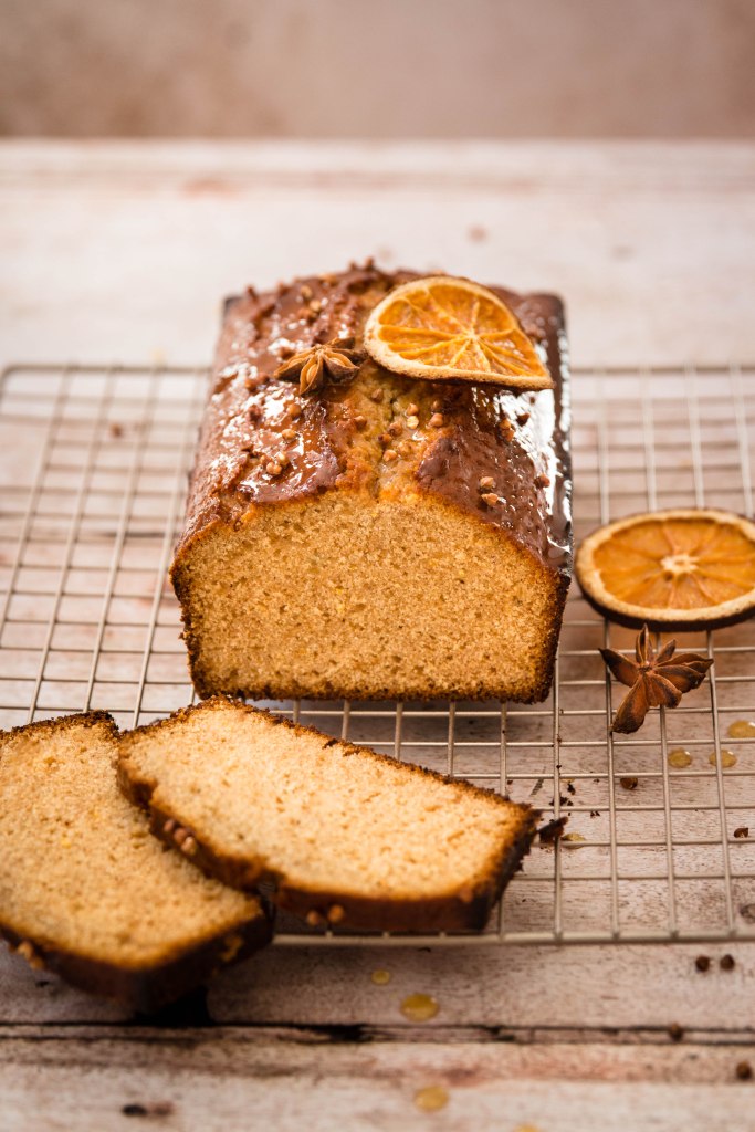 Pain d'épices de Noël à la farine de sarrasin et sarrasin torréfié - photography