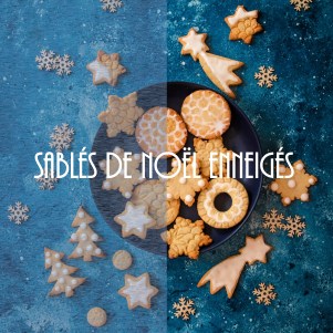 Recette de sablés de Noël facile décorés au sucre glace