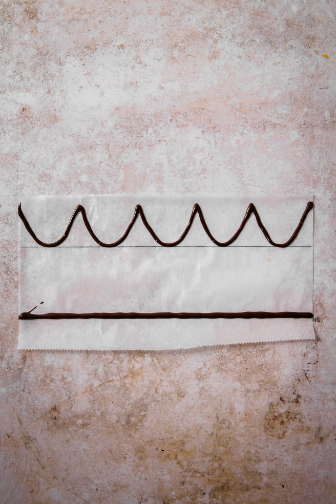 Couronne des rois en chocolat et cranberries - photography