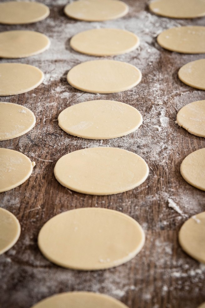 Comment faire ses ravioles maison ? - Ravioles aux champignons et chèvre - photography