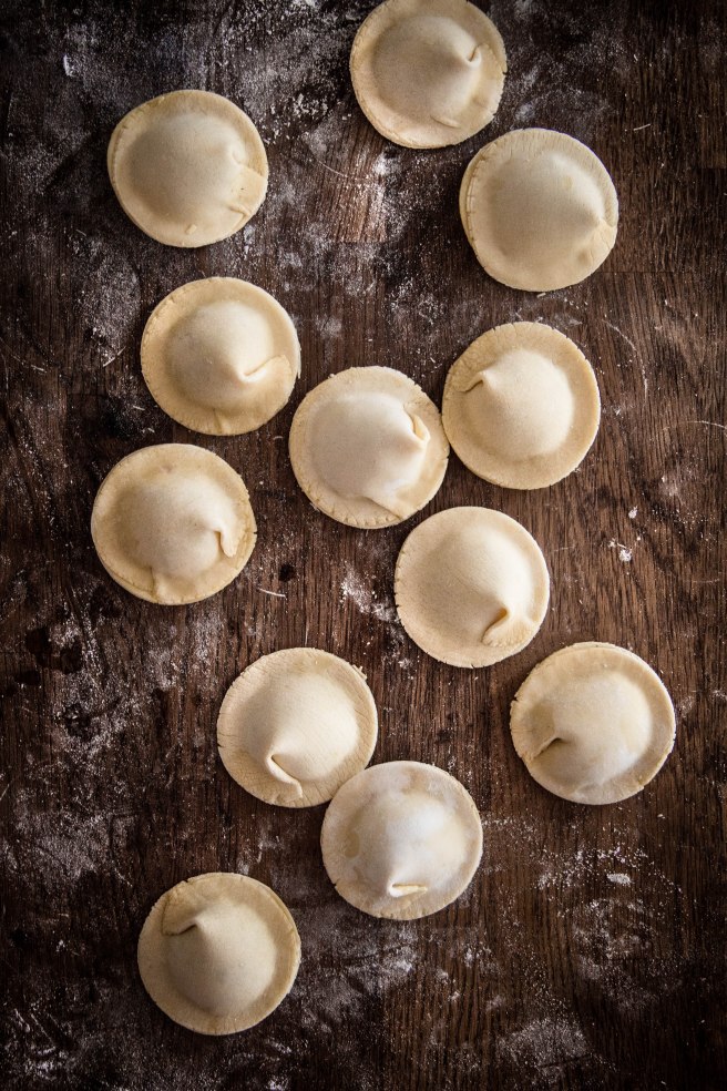 Comment faire ses ravioles maison ? - Ravioles aux champignons et chèvre - photography
