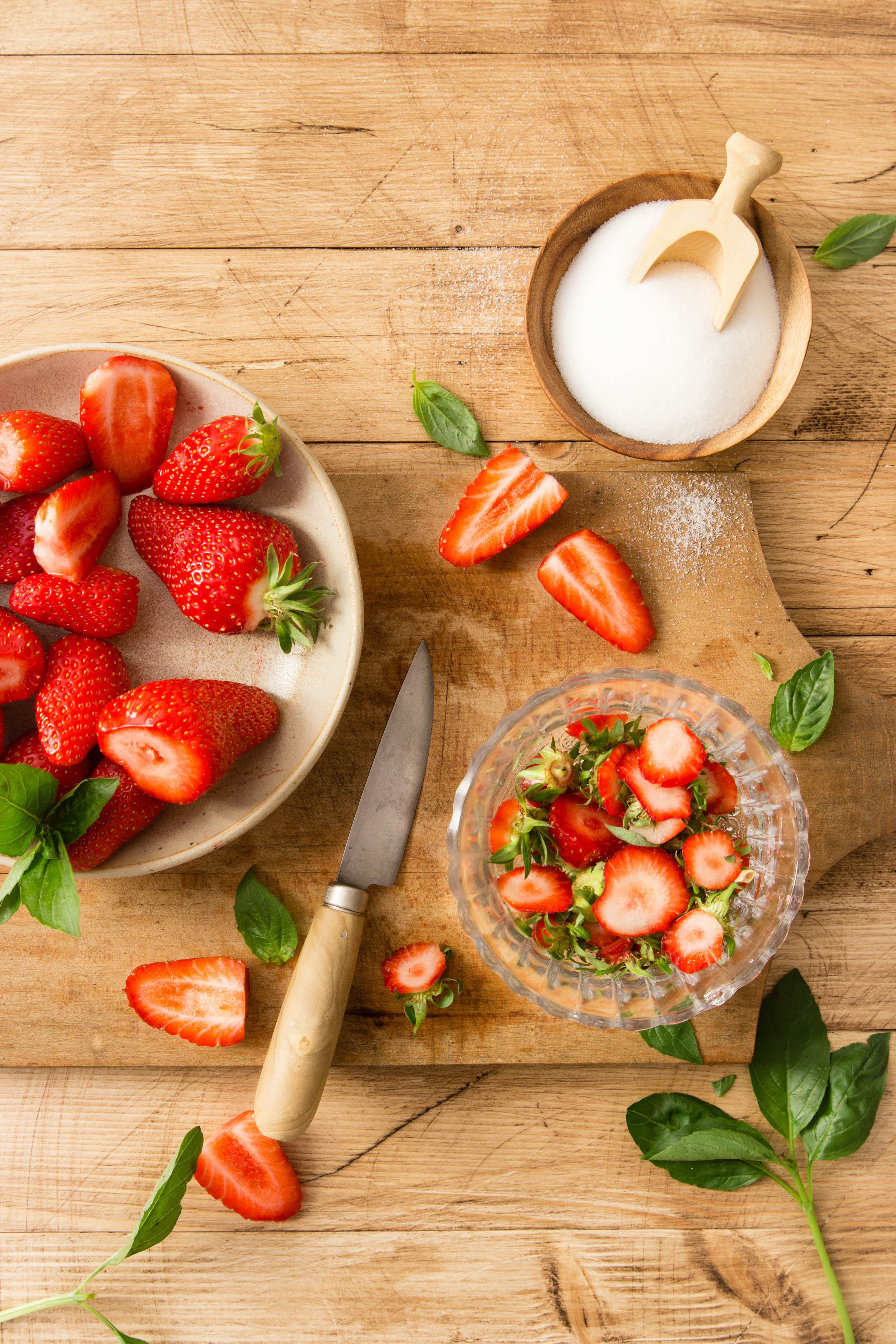 Sirop de queues de fraises antigaspi - Quoi faire avec des queues de fraises ? DIY photography