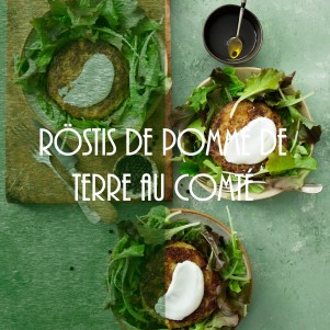 Röstis de pomme de terre au comté - photography