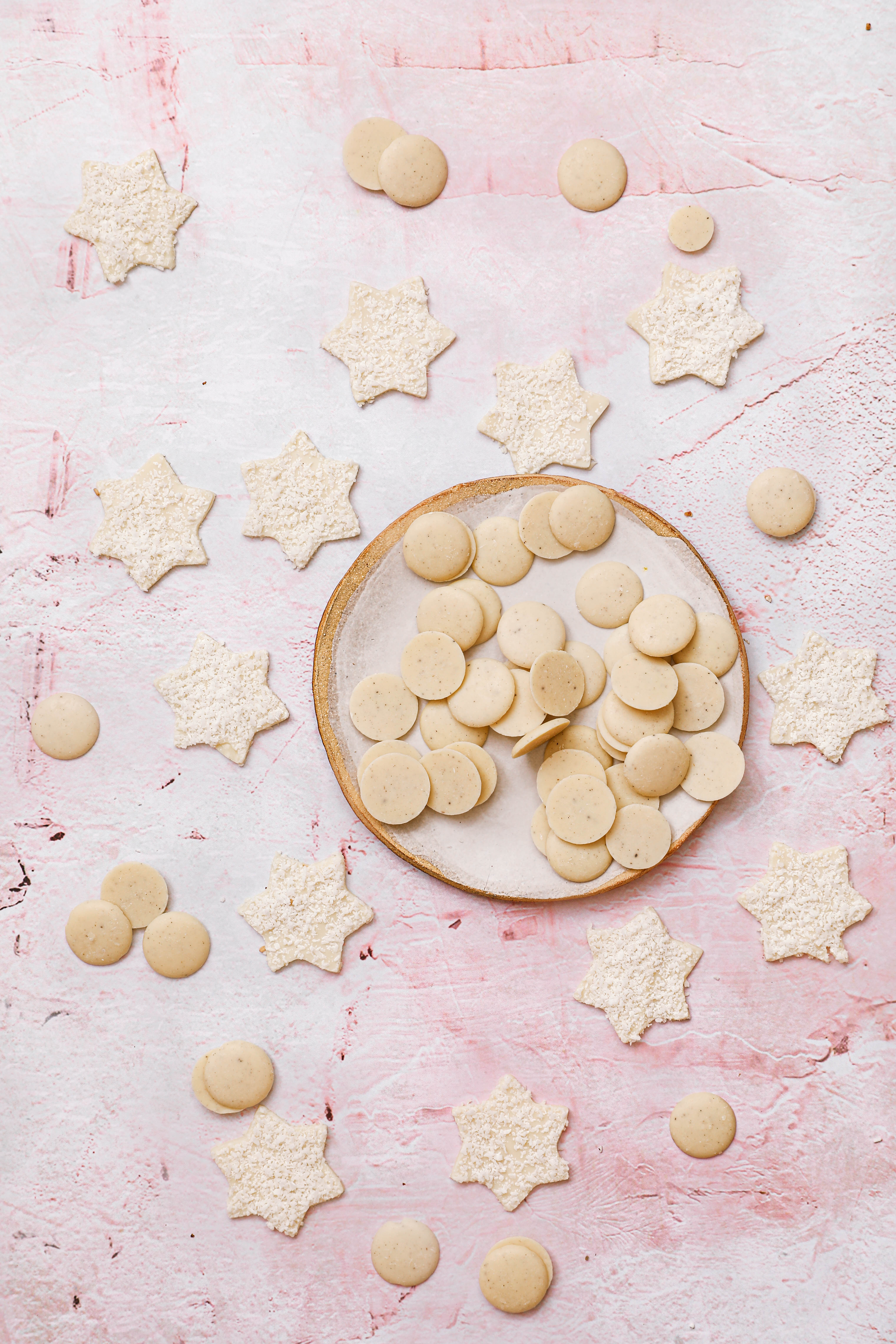 Etoiles de Noël façon mendiants - Recette de Noël facile photography