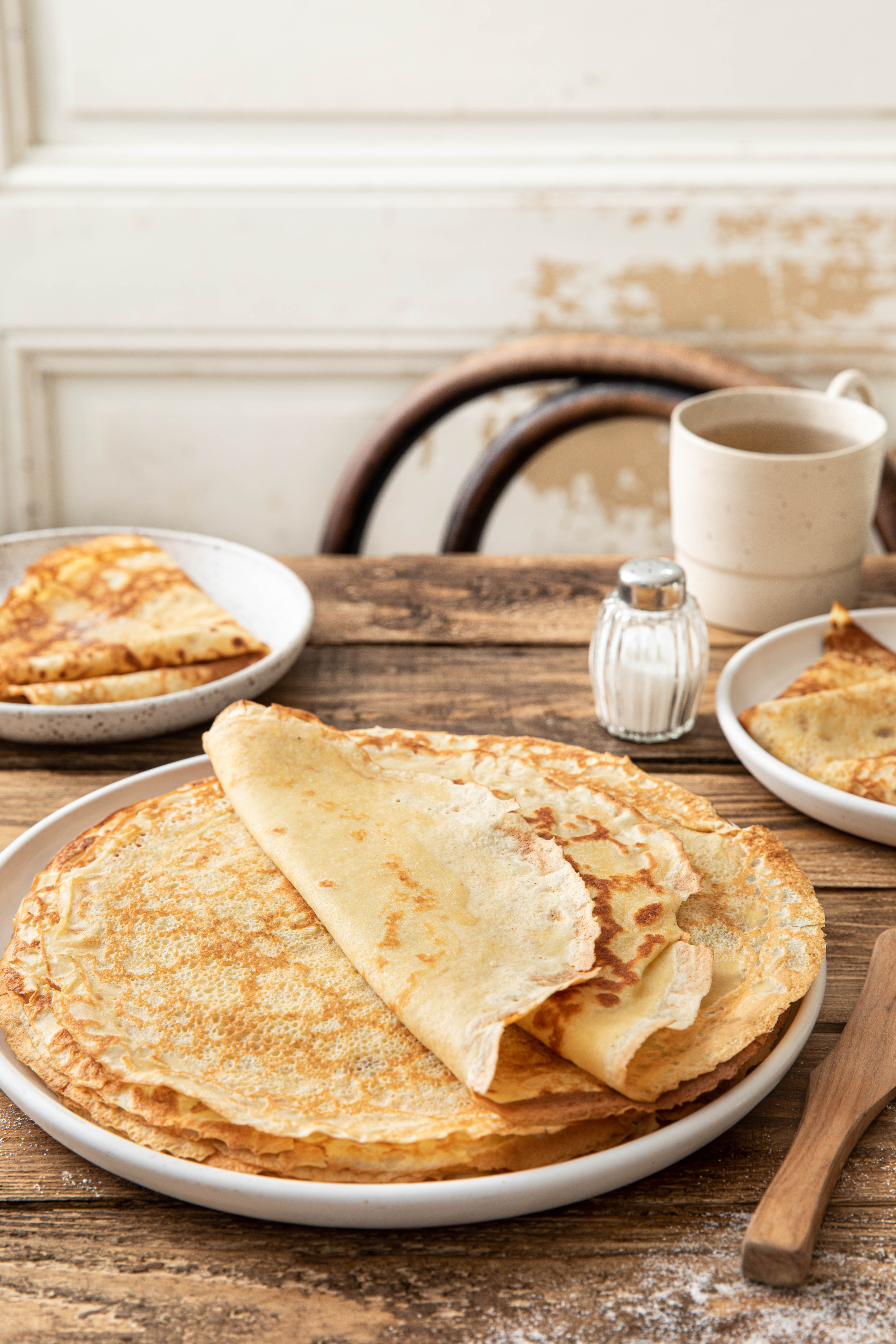 Crêpes bretonnes au beurre noisette et cidre brut - photography