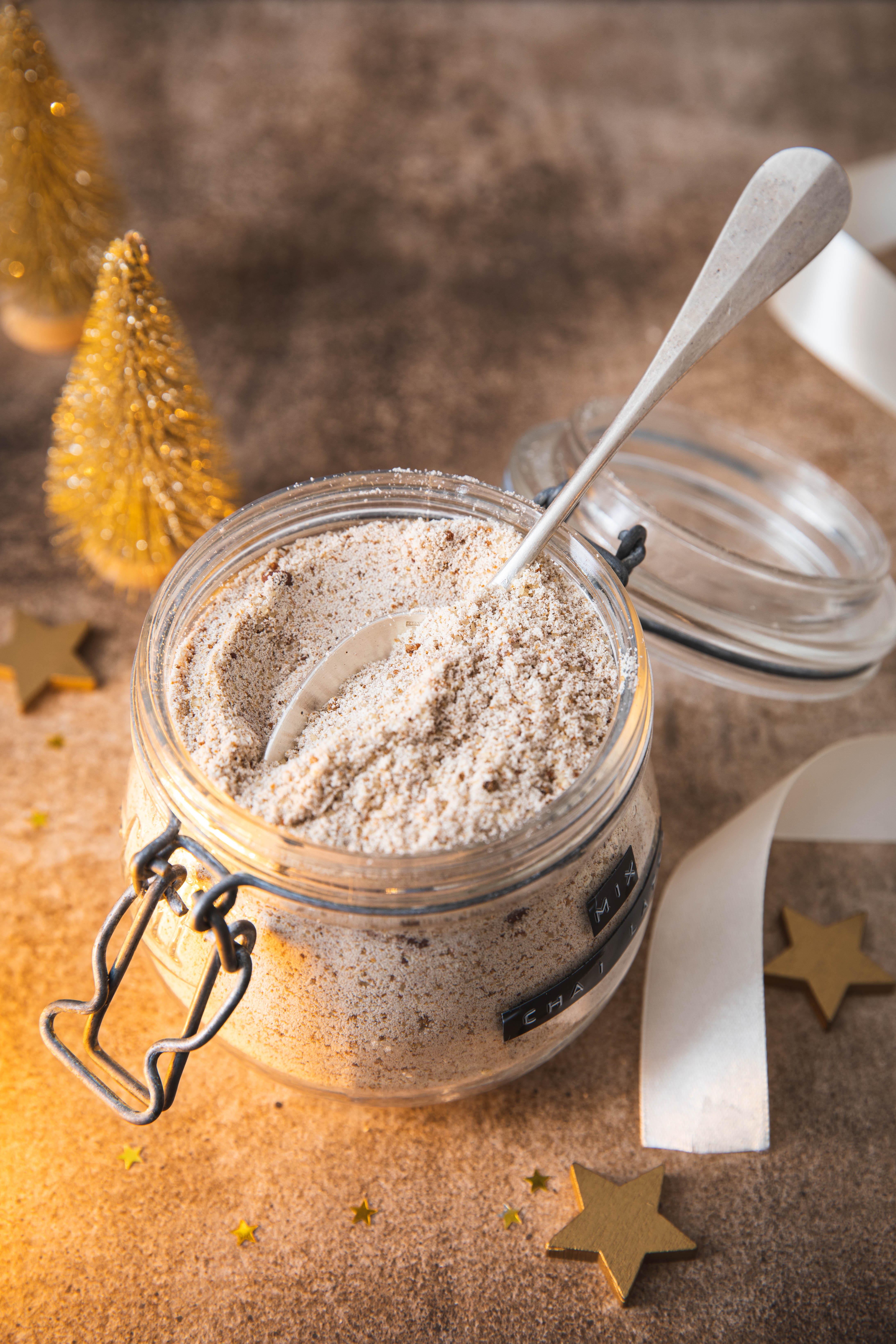 Mix pour chaï latte en poudre - DIY de Noël à offrir - photography