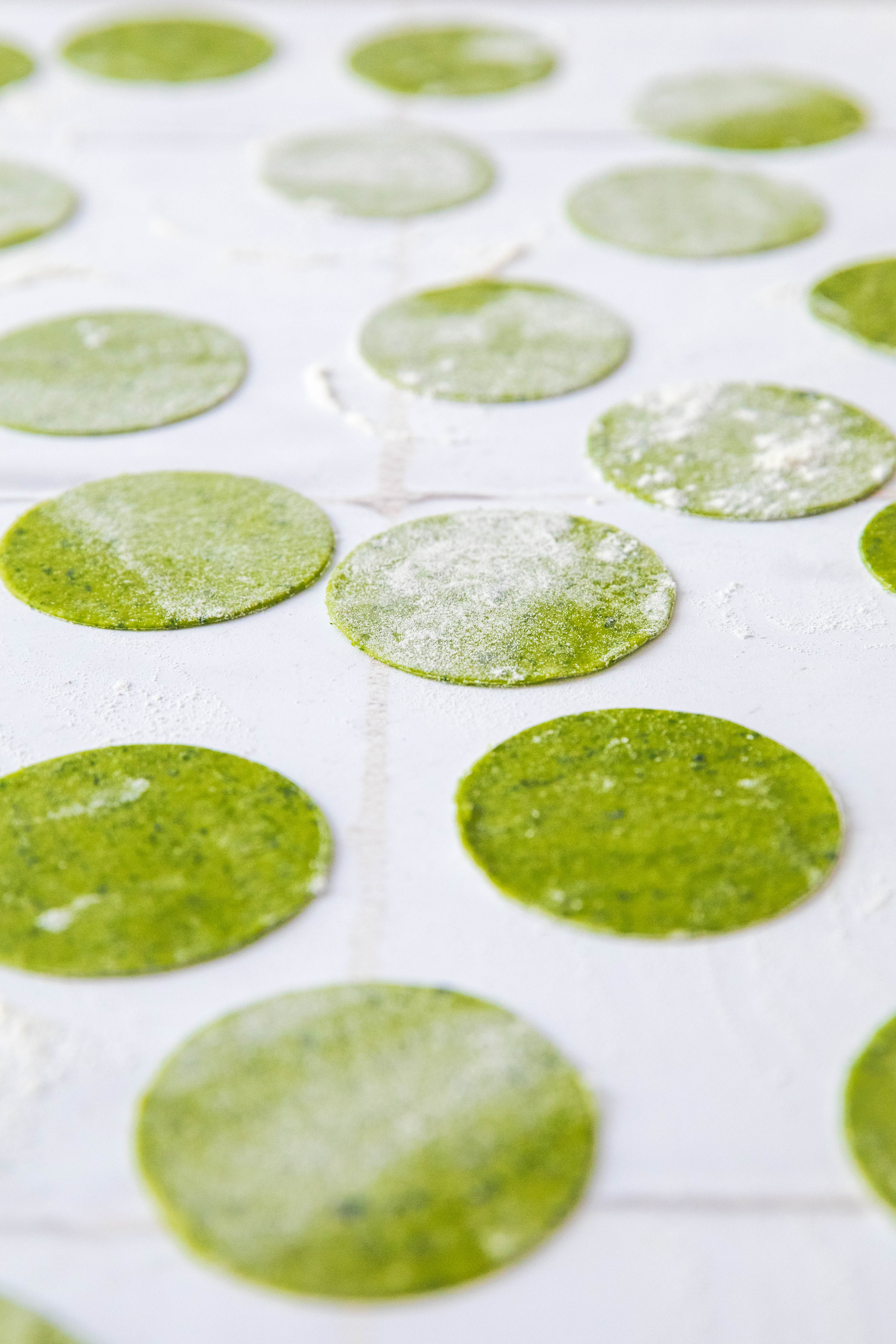 Ravioles épinards & ricotta - pasta photography